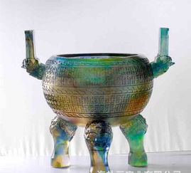 經典款琉璃鼎 王者典范與定制工藝禮品的完美結合